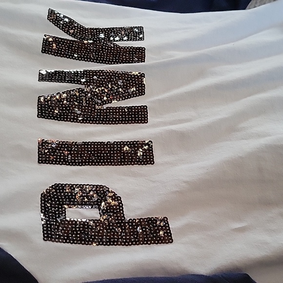 Pink, Victoria's Secret sequined, long sleeve shirt, size S - Picture 6 of 9